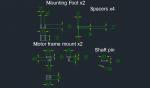 scn6 mounting foot